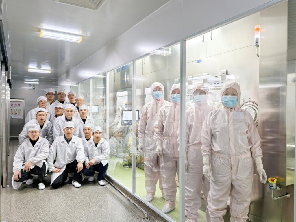 The launch of the new production line at Zhaoke-Hefei manufacturing site